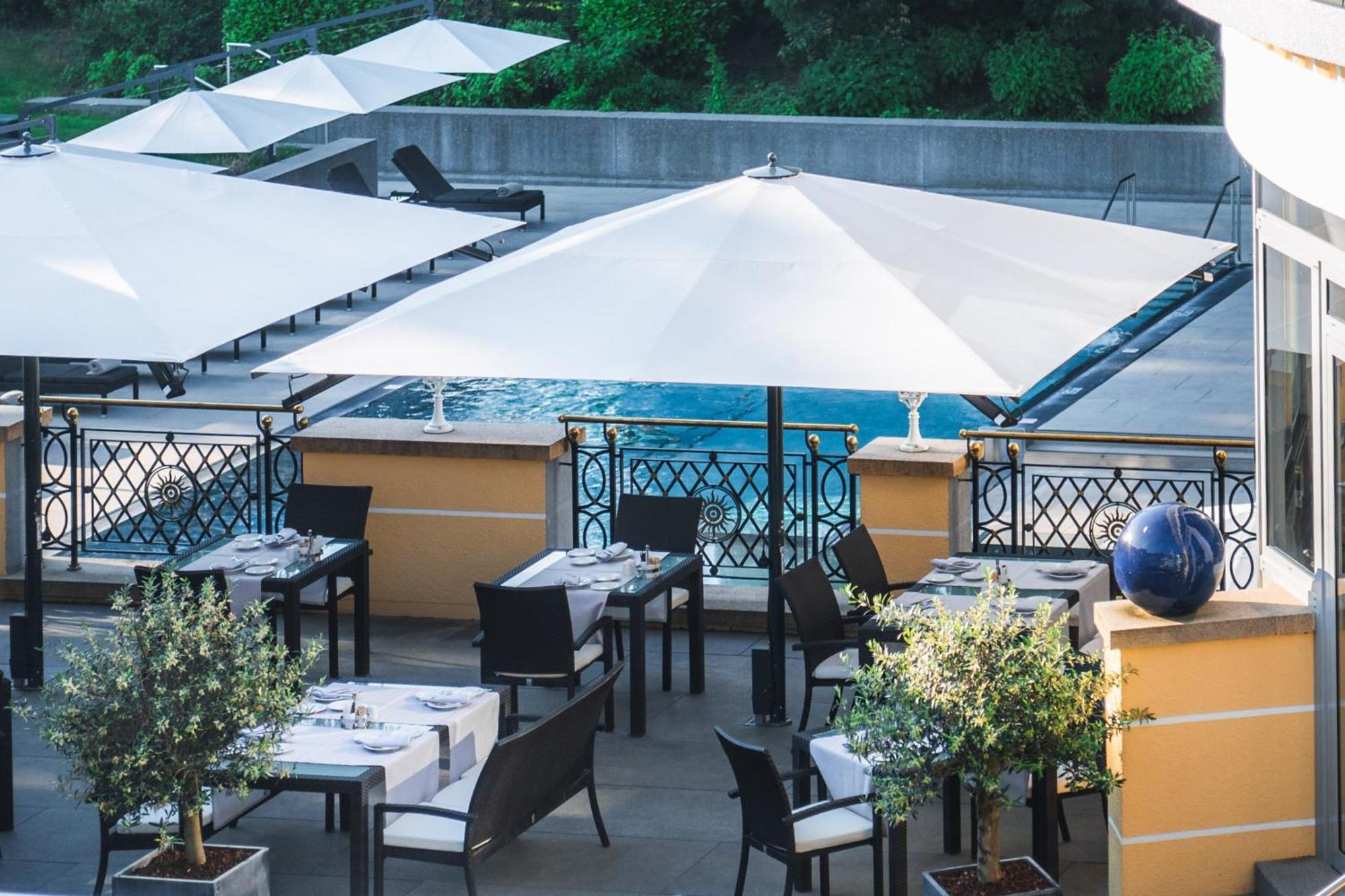 Steigenberger Hotel Der Sonnenhof บาดวือริสโฮเฟิน ภายนอก รูปภาพ