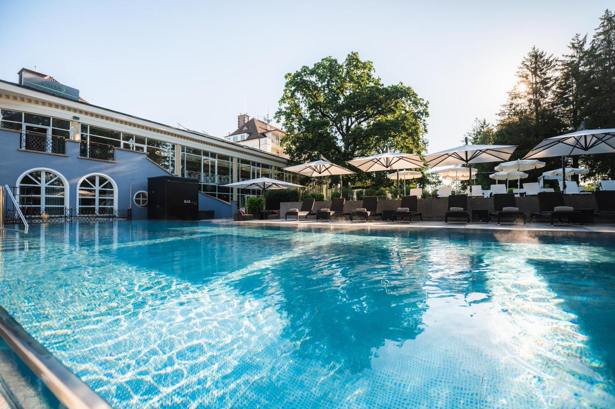 Steigenberger Hotel Der Sonnenhof บาดวือริสโฮเฟิน ภายนอก รูปภาพ